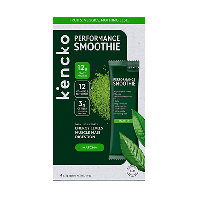 Performance superfood smoothie matcha