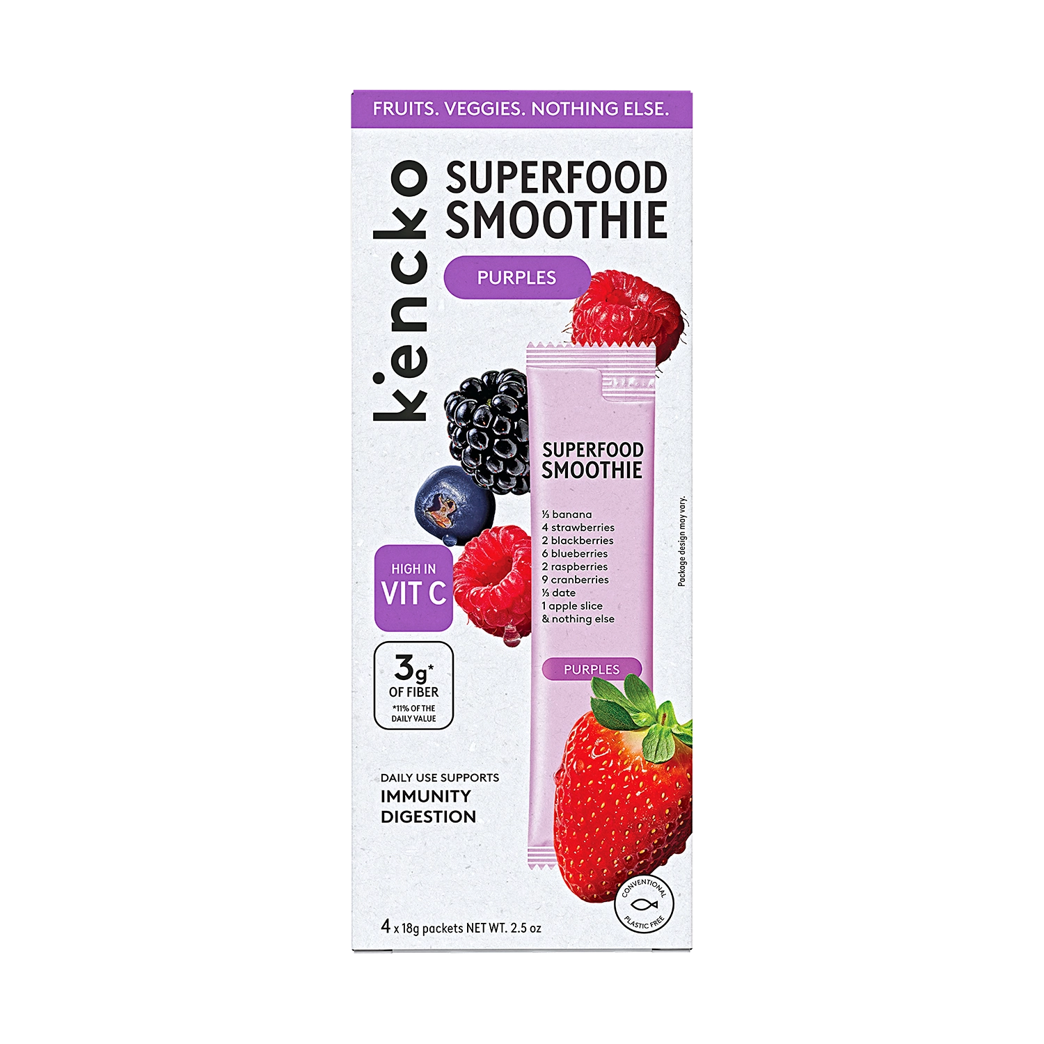 Superfood Smoothie — purples